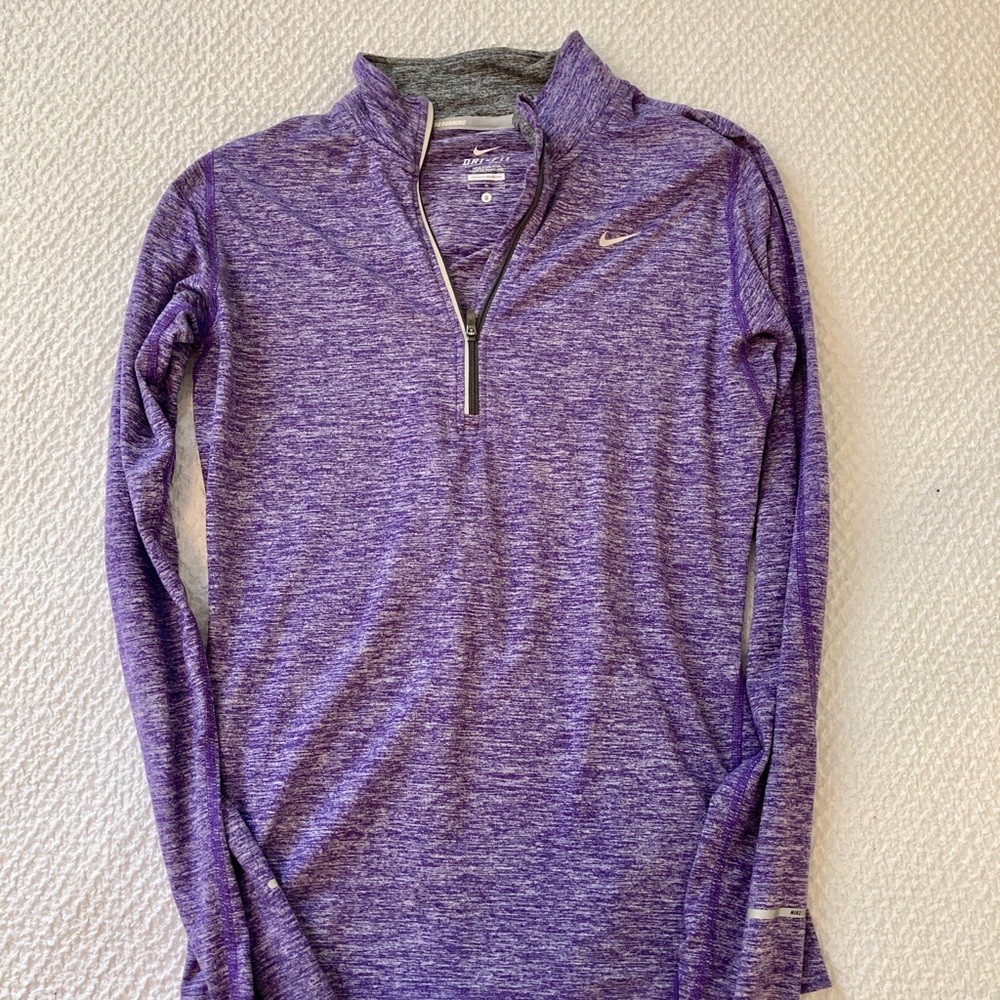 Lightly worn purple athletic Nike pull over